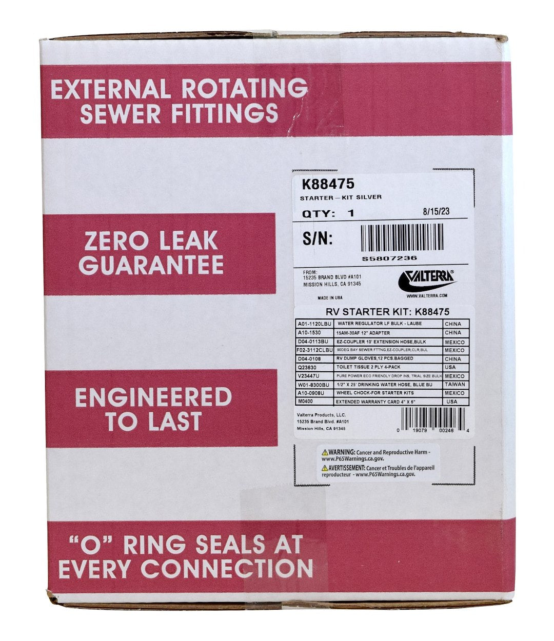 Valterra K88475 Rv Start Up Kit - image 3