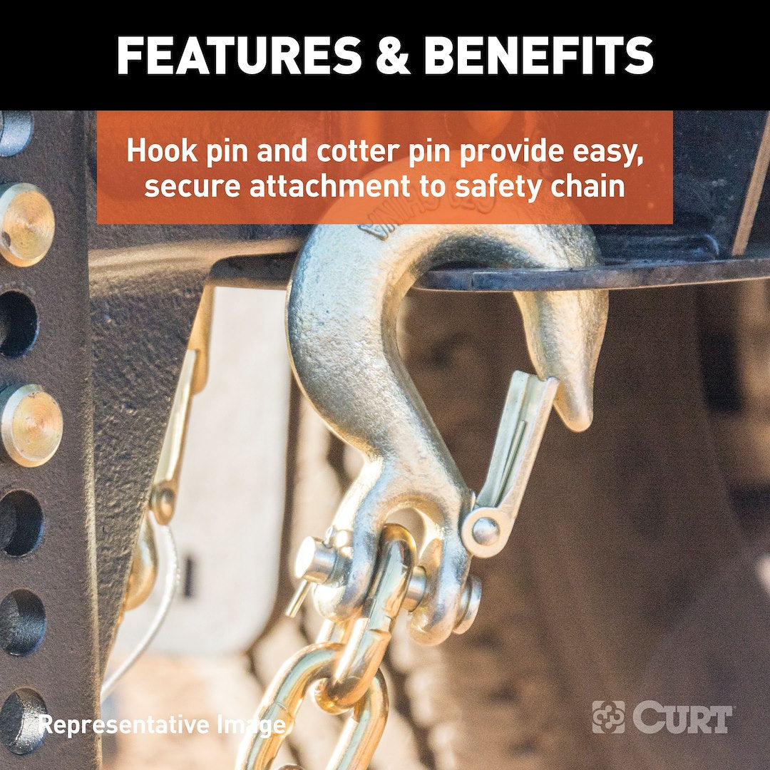 Curt 81960 Trailer Safety Chain Hook - image 6