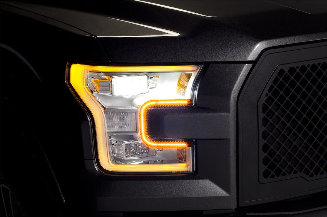 Putco 290150tb Black F-150 Switchback LED Running Lamp