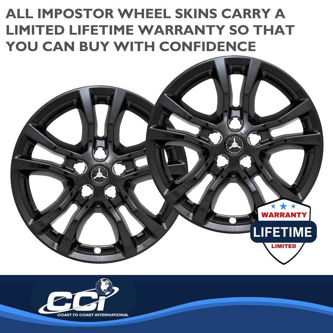 Coast To Coast IMP398BLK Camaro 18-Inch Ten-Spoke Skins