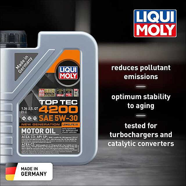 Liqui Moly 2004 Top Tec 4200 Four-Stroke Motor Oil