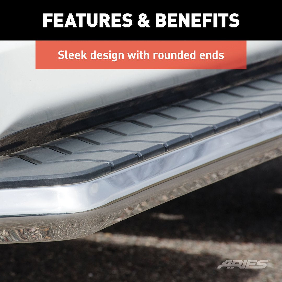 Aries 2051870 Silver 70-Inch AeroTread Board Component - image 4