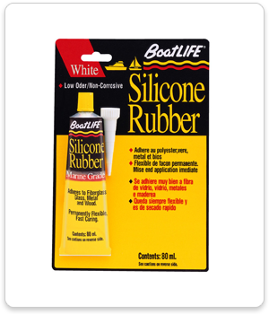 BoatLife 1141 White Silicone Paste Tube Sealant