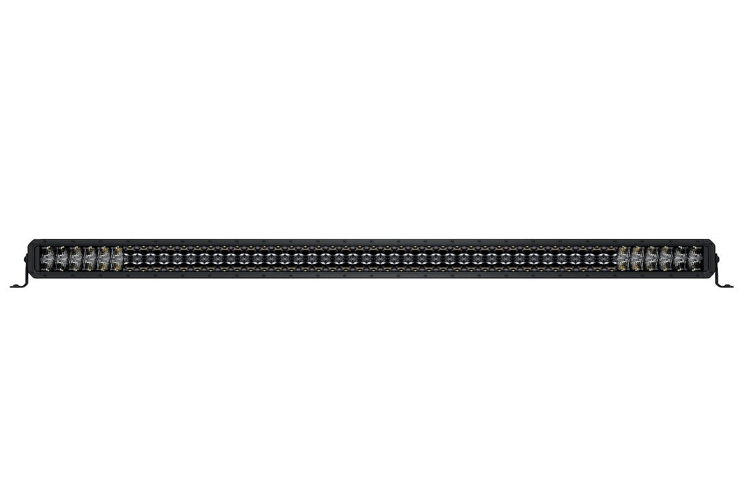 Hella 358197631 Curved Two-Row Black Magic Tough Bar