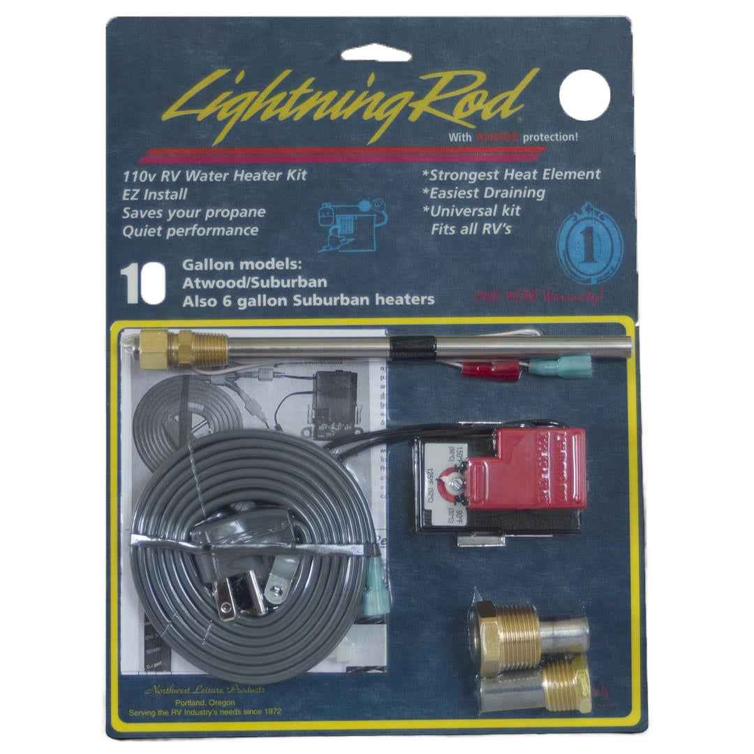 Western Leisure Water Heater Electric Conversion Kit - 10 gal – LR-625