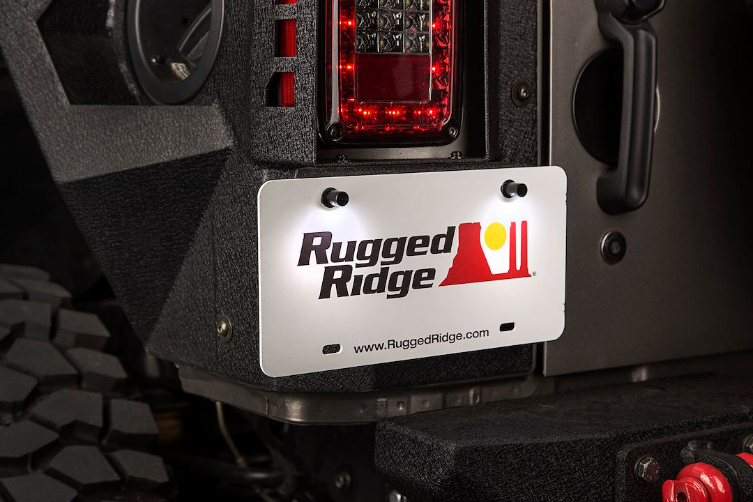 Rugged Ridge 11233.10 License Plate Fasteners with LEDs