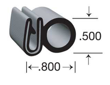 Clean Seal G7011-S-50 Multi Purpose Weather Stripping - image 1