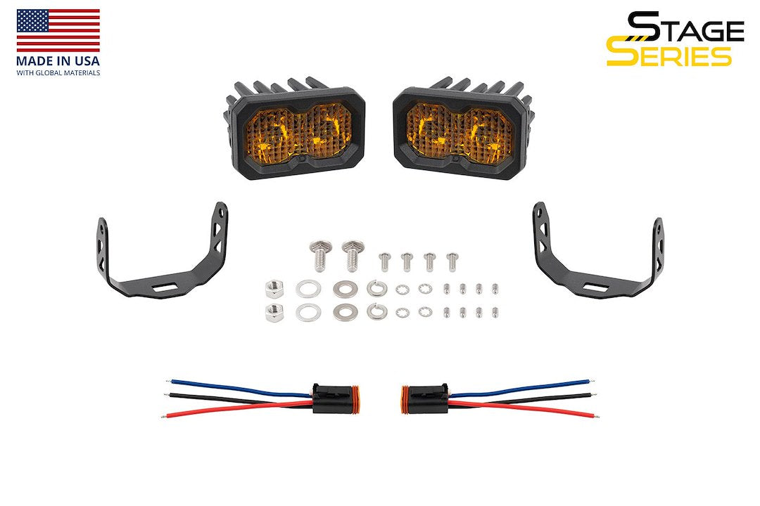Diode Dynamics DD8094P C2 2.0 Sport Yellow Pod Kit
