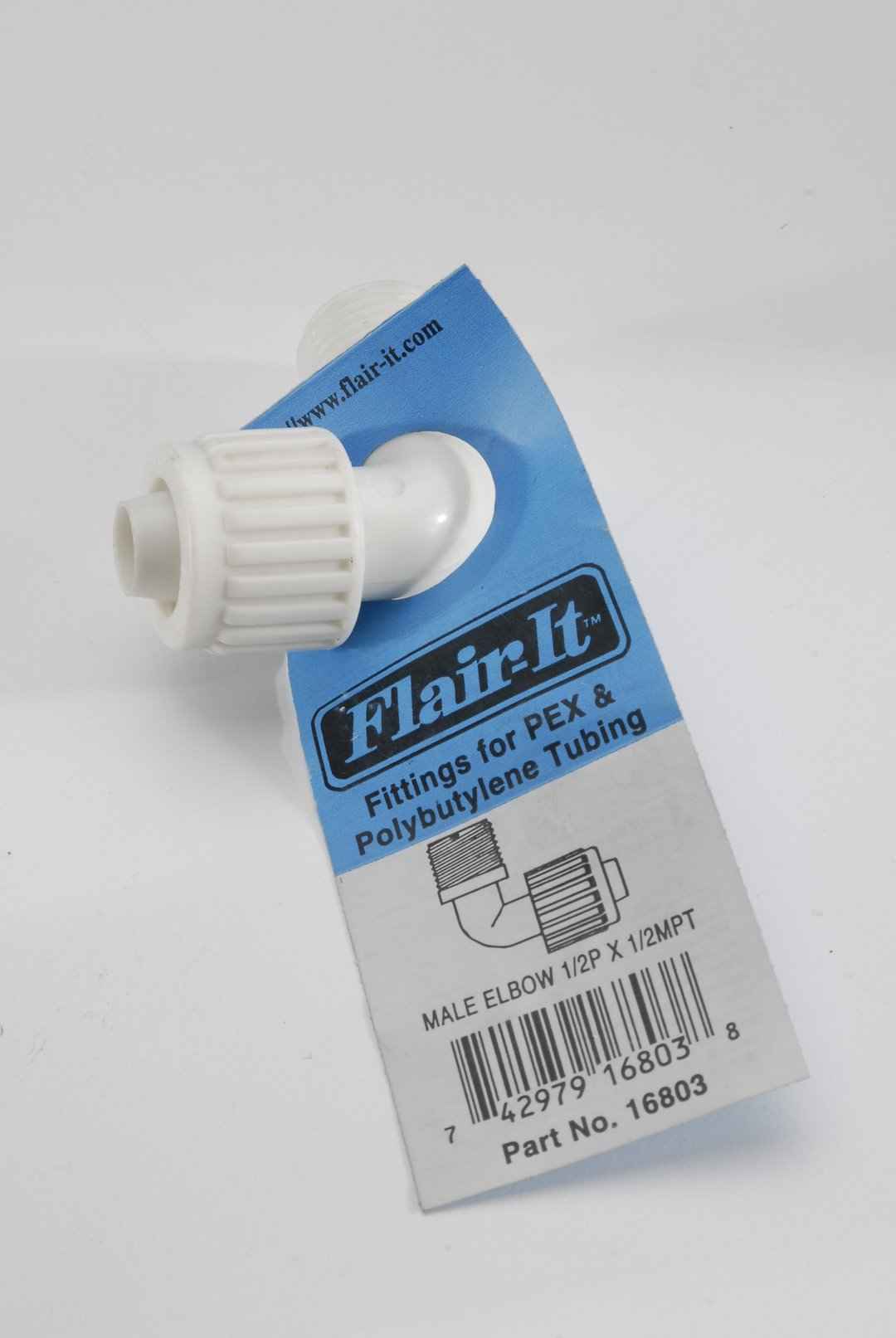 Elkhart Supply 16803 Flair-It 1/2-Inch Compression / Male Thread Elbow