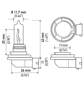 Hella H9 Bulb for Headlights