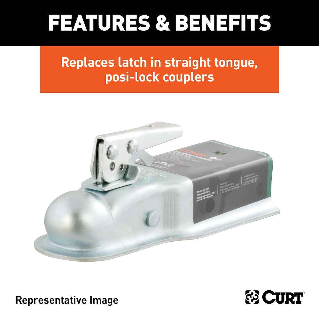 CURT 25194 2-Inch Ball Posi-Lock Latch Replacement Kit