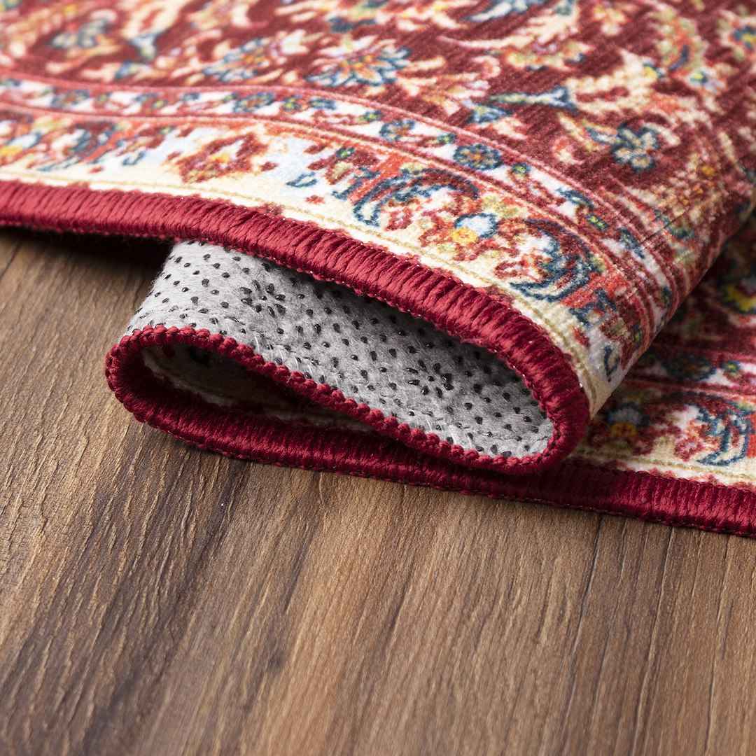 Crystal Art Gallery Polyester Carpet - Ruby Red – 340738WEB