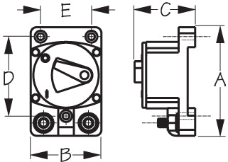 Sea Dog 830523 Hi-Amp Circuit Protection Unit