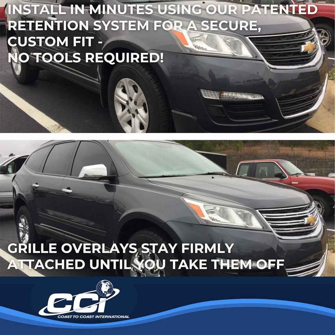 Coast To Coast GI117 Traverse Chrome Horizontal Grille Trim