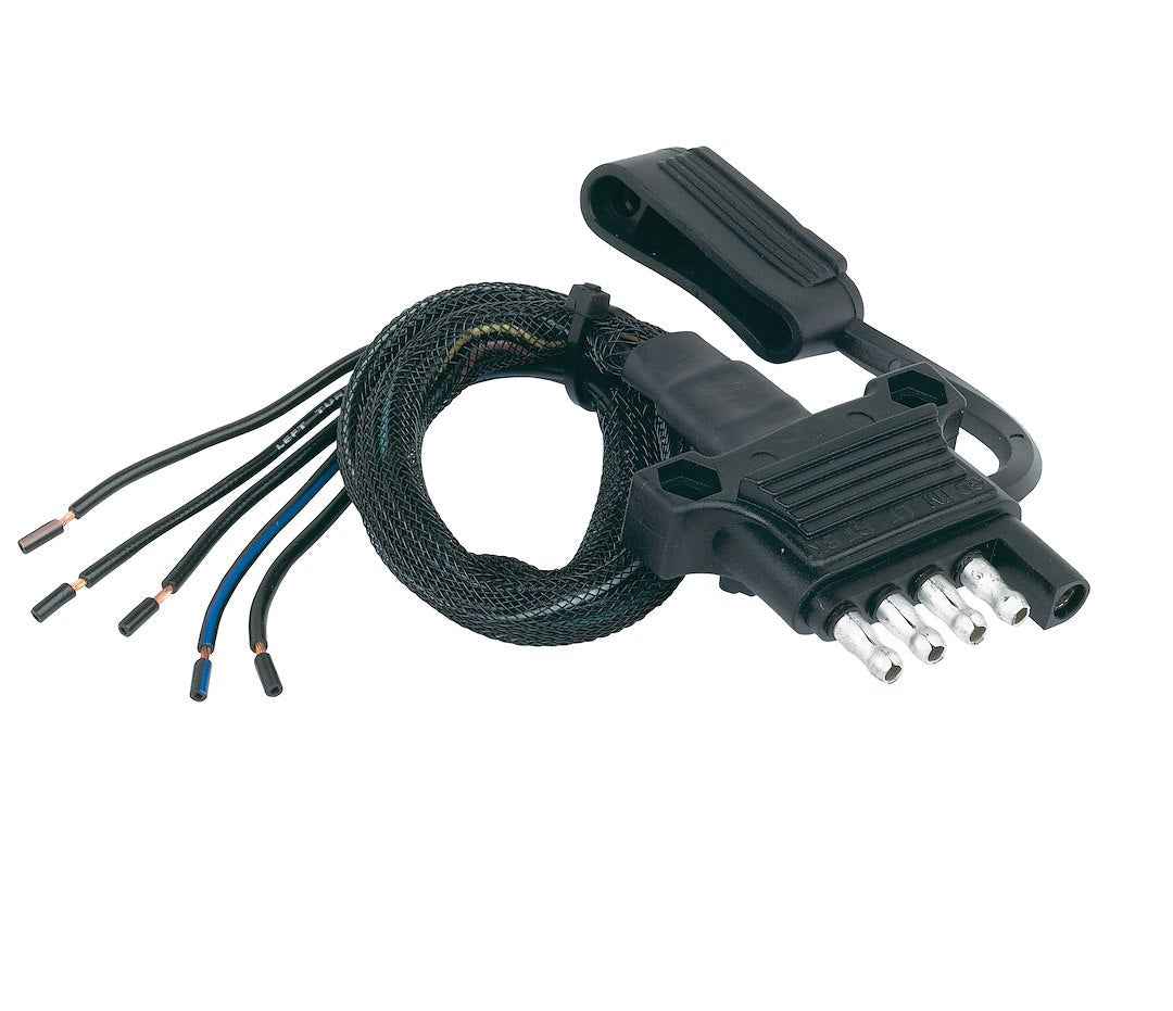 Husky Towing 30486 Trailer-Side 5-Flat Wiring Plug
