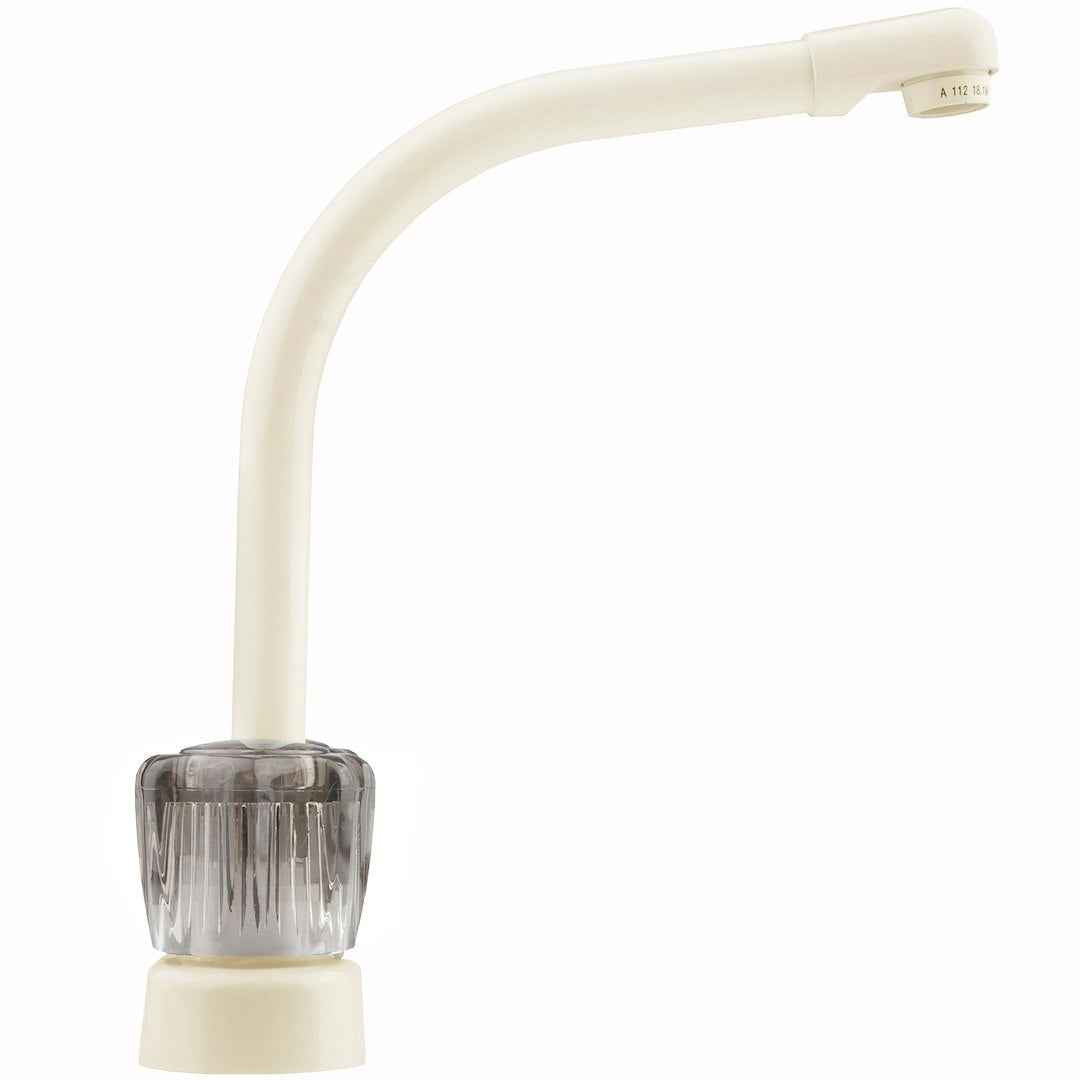 Dura Faucet High-Arc Kitchen Faucet - Bisque Parchment – DF-PK210S-BQ