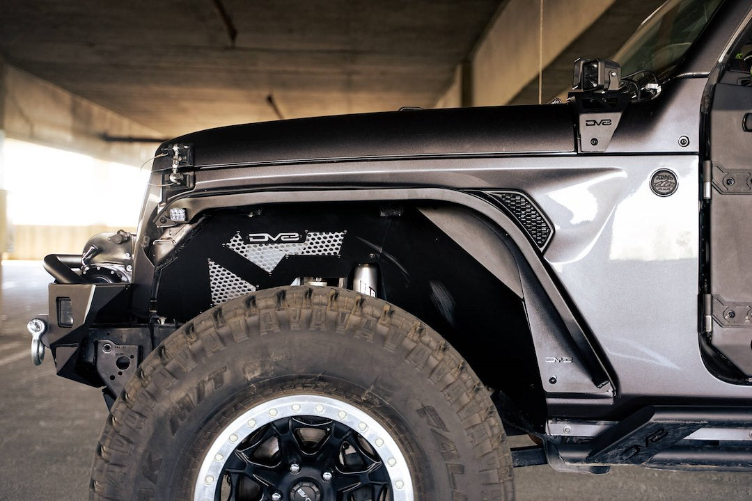 DV8 Offroad FDJL-07 Slim Flat Fender Flares