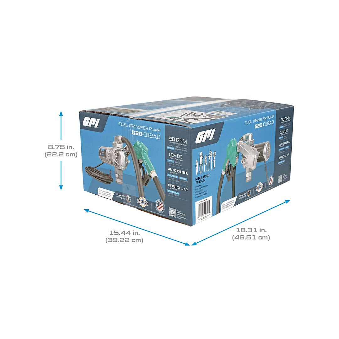 GPI 162000-03 Liquid Transfer Pump Assembly