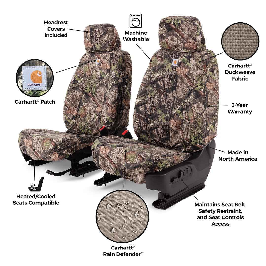 Covercraft SSC3484CAM Carhartt SeatSaver AL Front Cover for Dodge