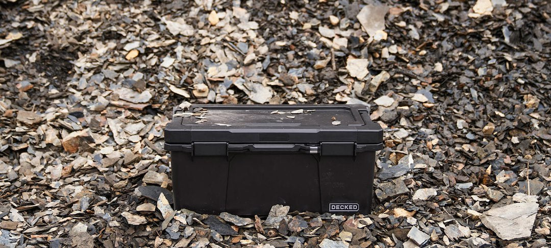 Decked A0010-SIXR-BLK Sixer 16 Portable Storage Box