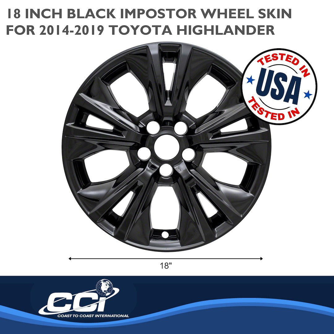 Coast To Coast IMP410BLK Highlander 18-Inch Impostor Skins - image 2