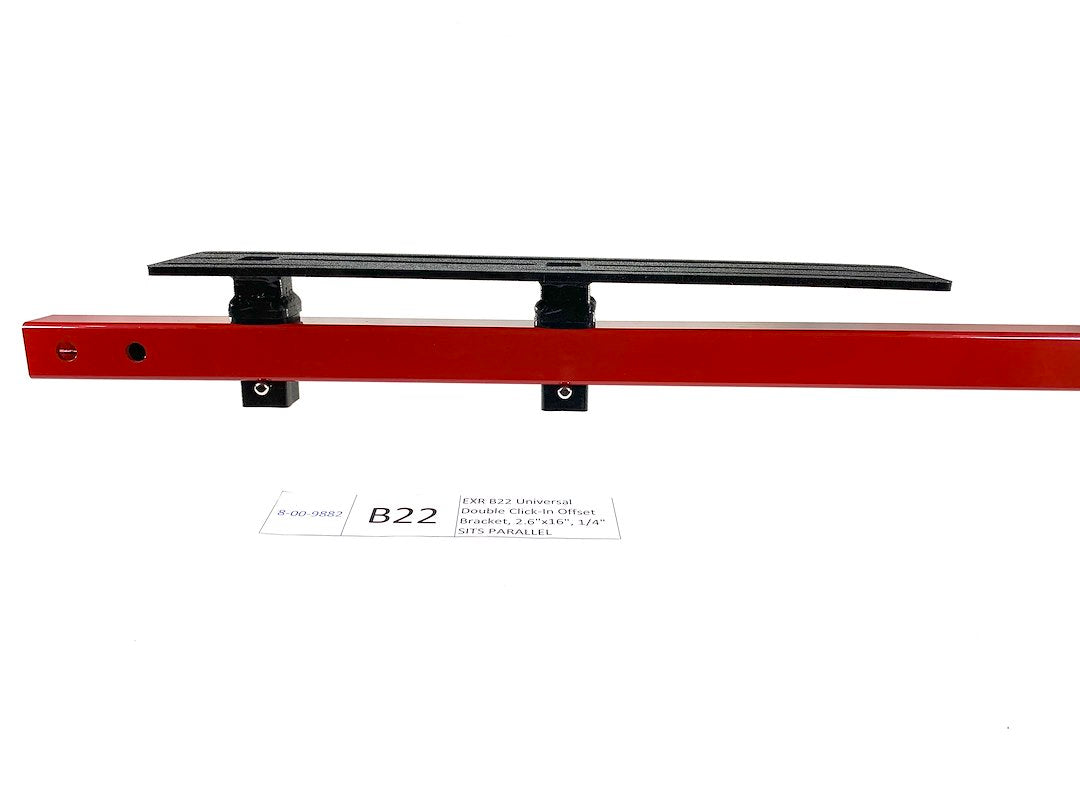 Exposed Rack 8-00-9882 Offset Double Rack Accessory Bracket