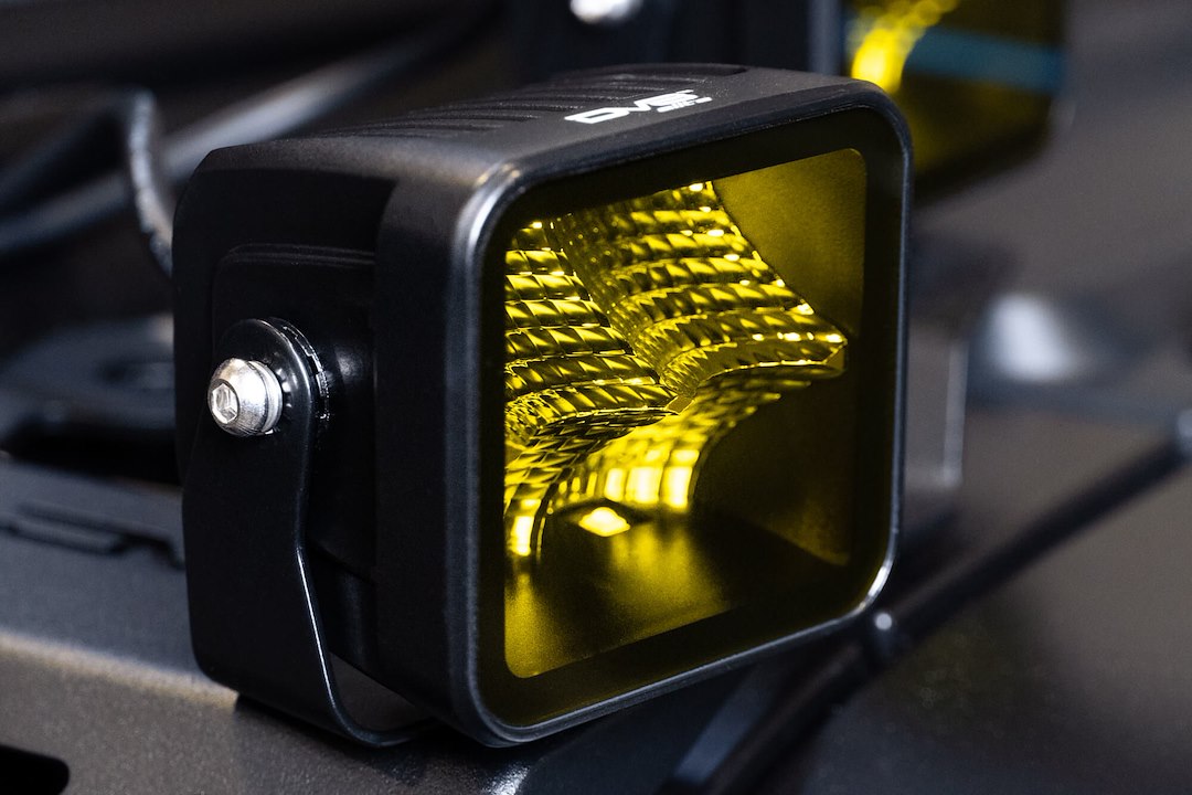 DV8 Offroad BE3EW40W-A Elite Amber Driving/Fog Pod