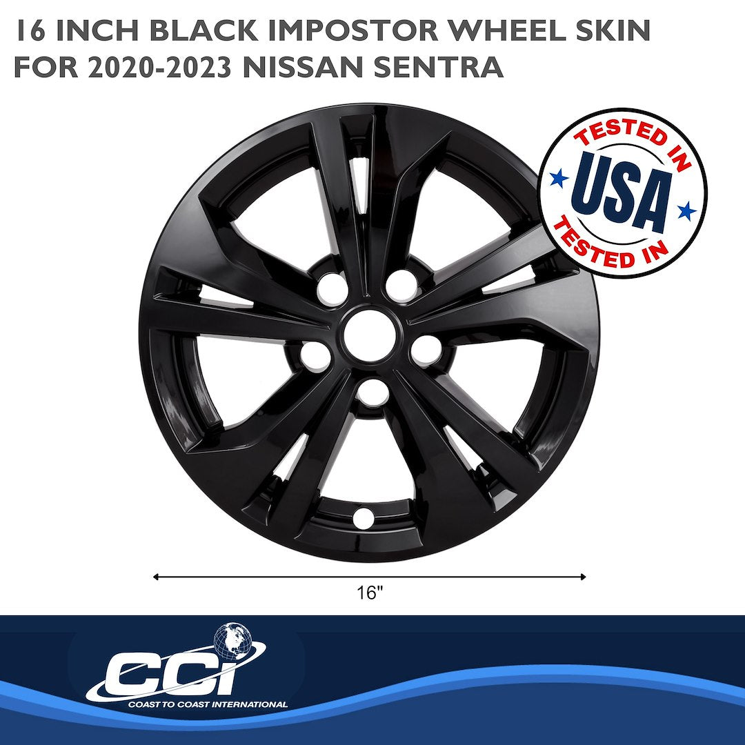 Coast To Coast IMP487BLK Sentra 16-Inch Impostor Cover - image 3