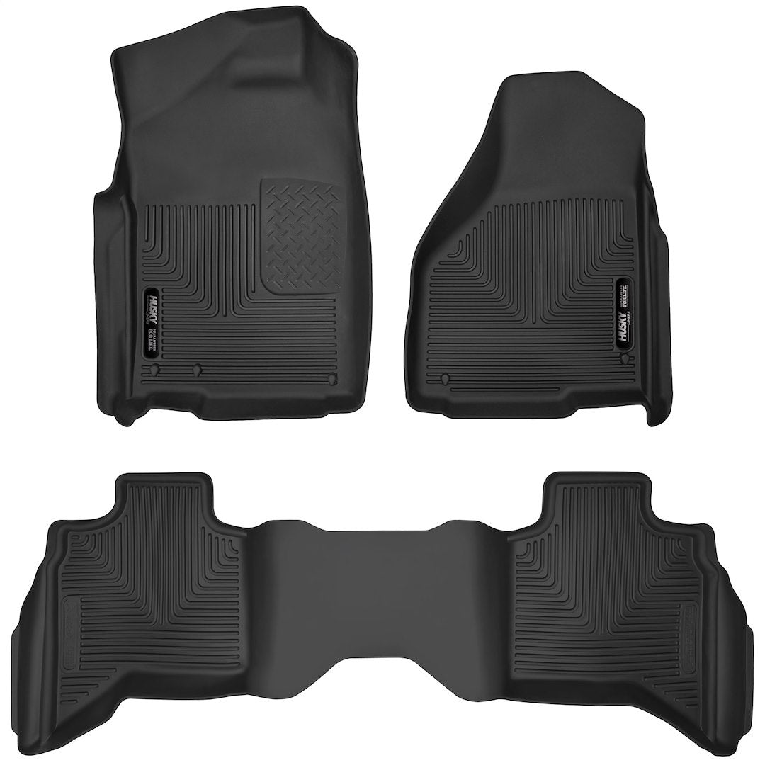 Husky Liner 53628 X-act Contour Ram 1500 Quad Cab Floor Mats