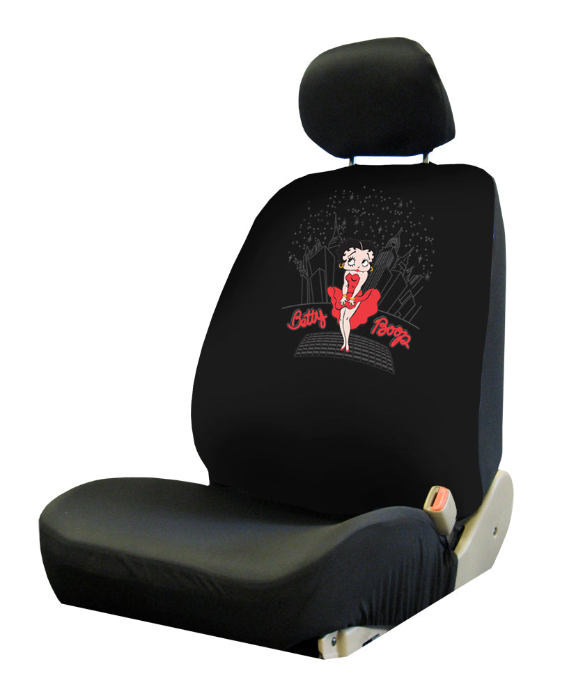 Plasticolor 008652R01 Betty Boop Skyline Bucket Seat Cover