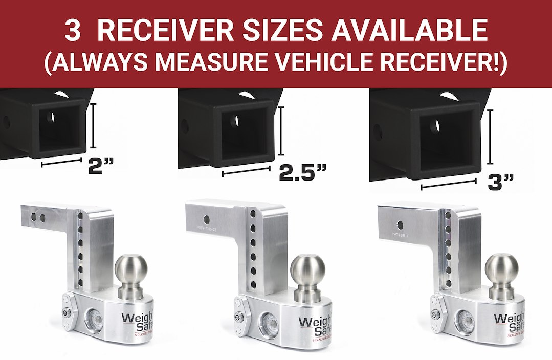 Weigh Safe Ws8-2.5-Ka Trailer Hitch Ball Mount - image 4