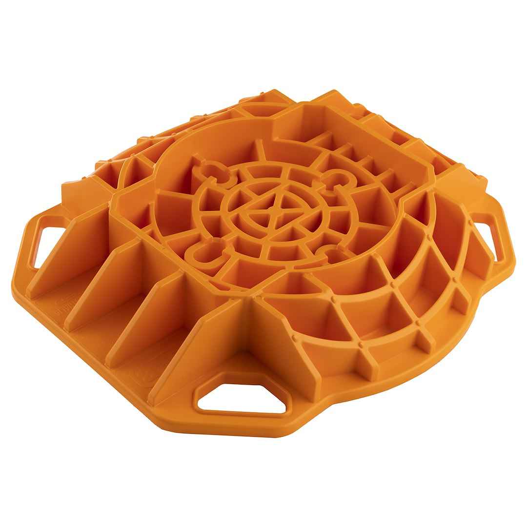 ARB 10100111 Orange Polyethylene Jack Base