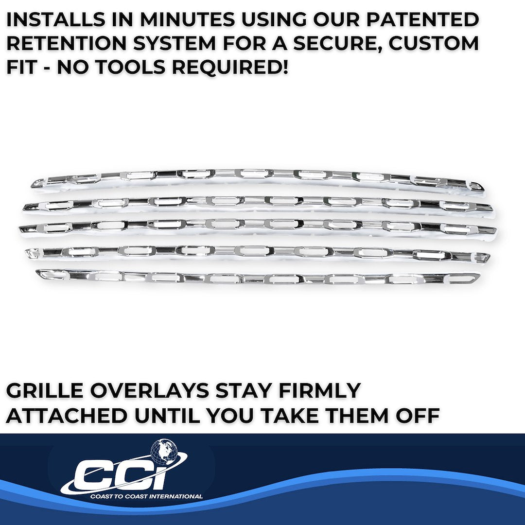 Coast To Coast GI189 Ram 1500 Big Horn Chrome Grille Trim - image 4