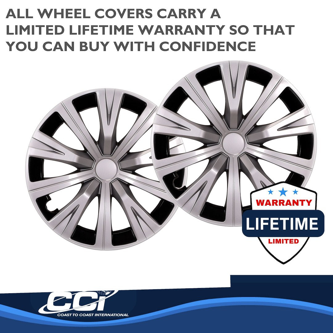 Coast To Coast 53016SC Camry 16-Inch Two-Tone Trim Set - image 4
