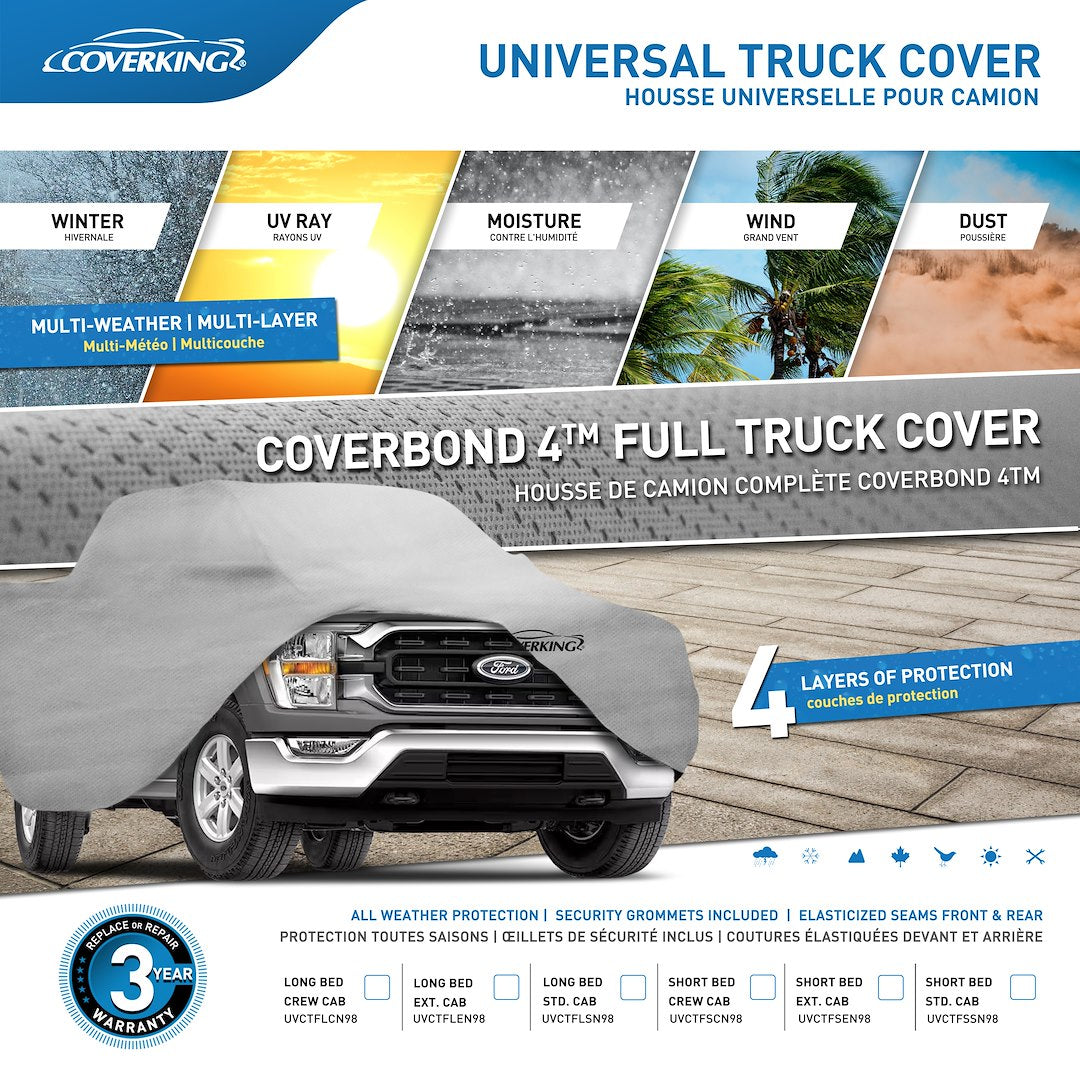 Coverking UVCTFLEN98 Full-Size Long-Bed Protection Cover - image 1