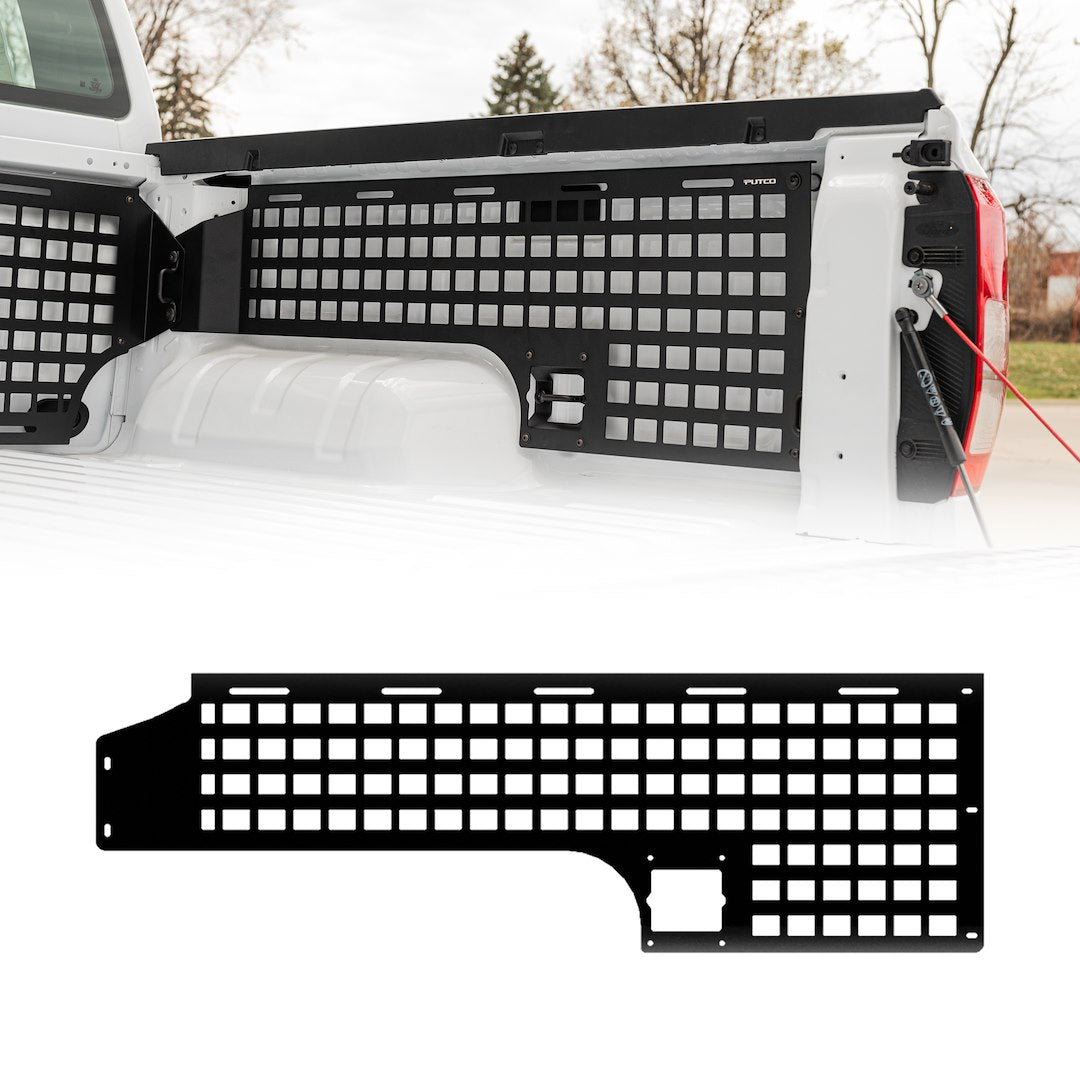 Putco 195512 Modular Aluminum MOLLE Bed Panel