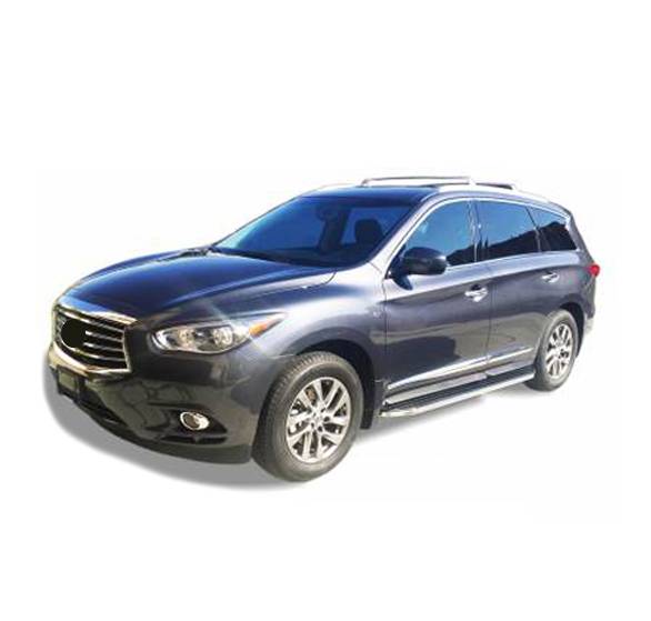 Black Horse Offroad PR-NIPA13 Premium Chrome-Trim Powder-Coated Board - image 1