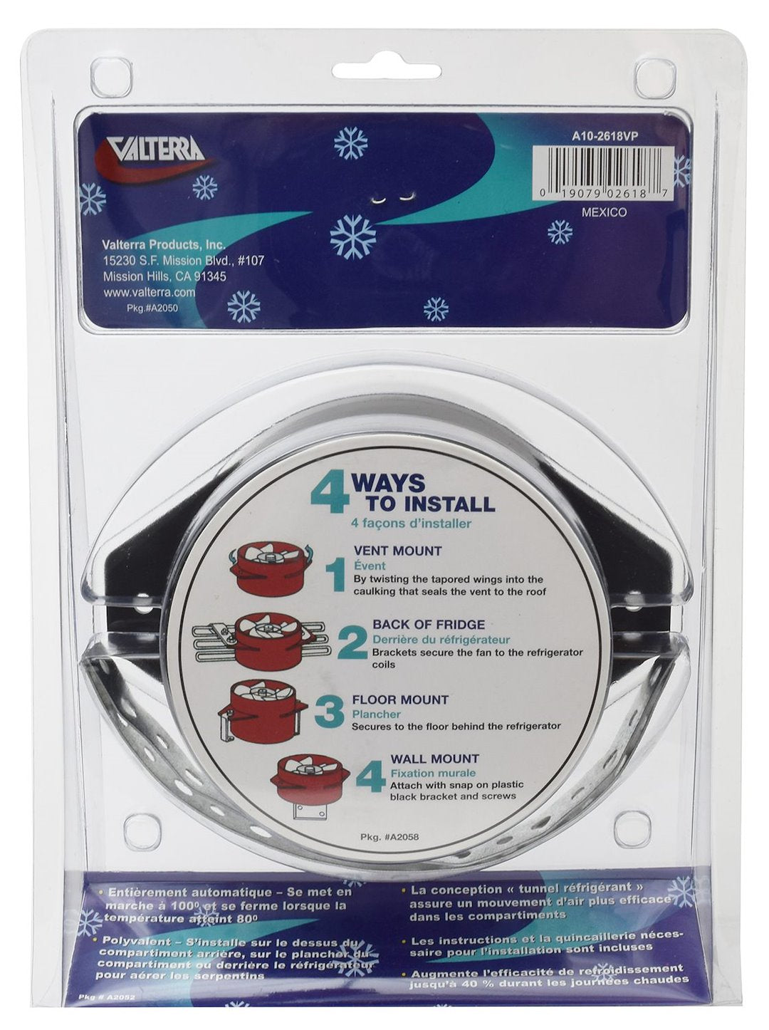 Valterra A10-2618vp Refrigerator Cooling Fan Assembly - image 4