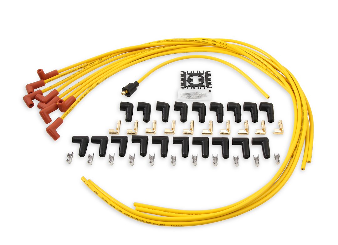 ACCEL Ignition 4041 Super Stock 8 mm Wire Kit, 90-Degree Boots - image 1