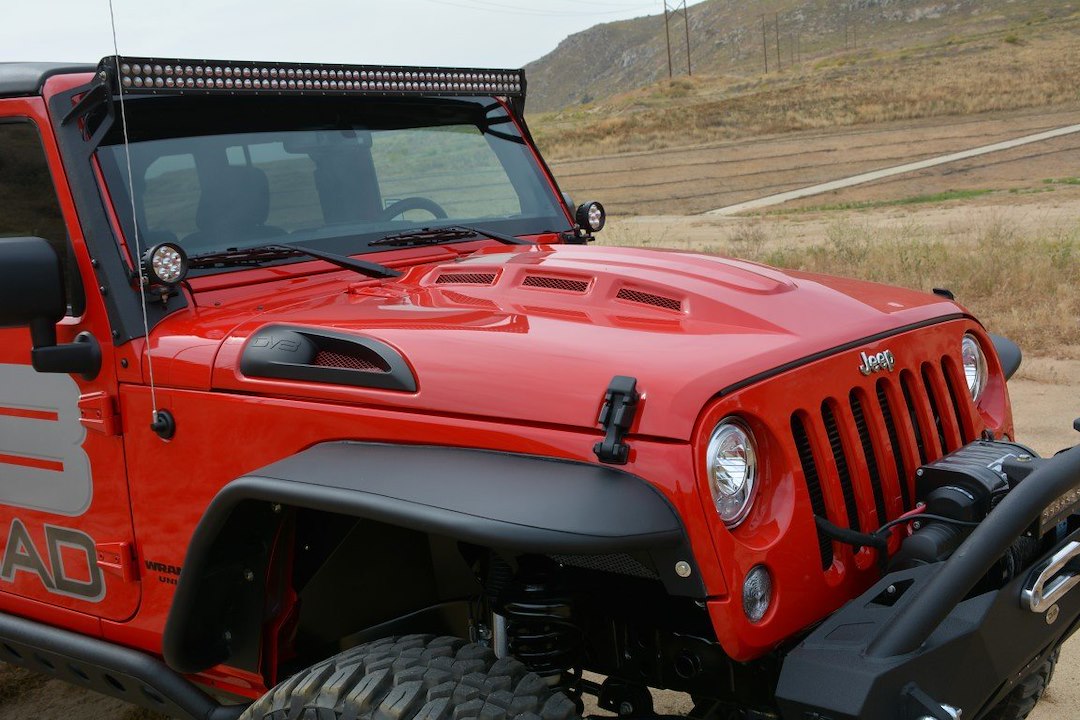 DV8 Offroad HDMB07-02 Heat-Dispersion Hood