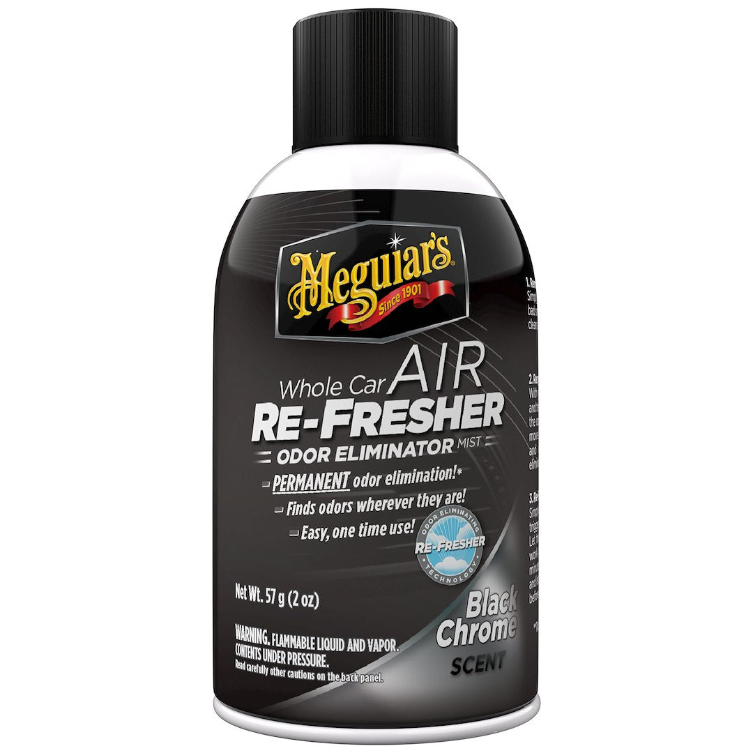 MEGUIARS WAX Meguiars Air Freshener (G181302) – Color: Black Chrome