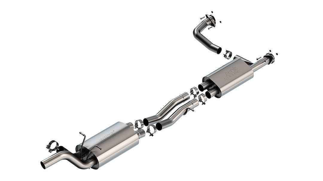Borla 60755 Hurricane S-Type True-Dual Mid-Section for Select Ram 1500