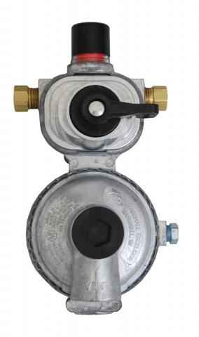 Marshall Excelsior MEGR-253 RV Propane Regulator , Marshall Excelsior 2-Stage, Vertical – image 1