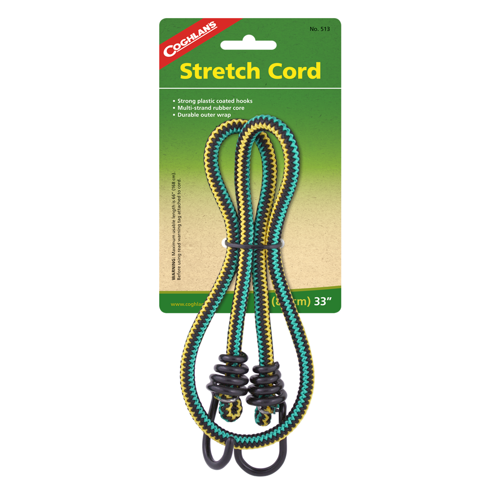 Coghlan's 513 33-Inch Bungee Cord with Coated Hooks
