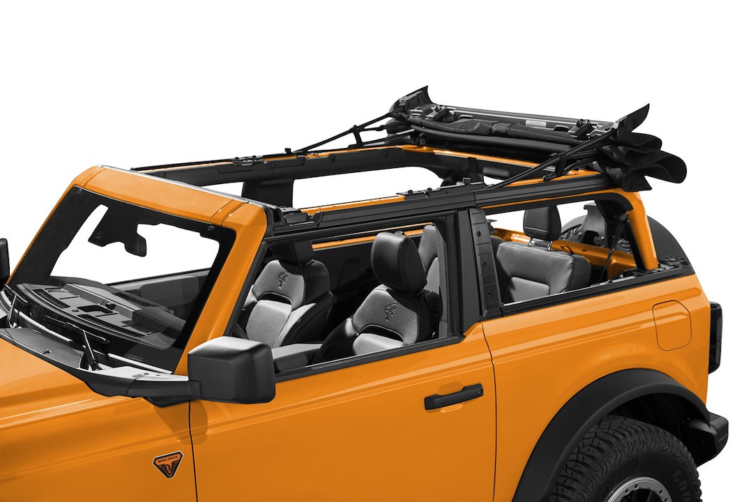 Bestop 50874-01 Two-Door Bronco Trektop Hardware Set - image 1