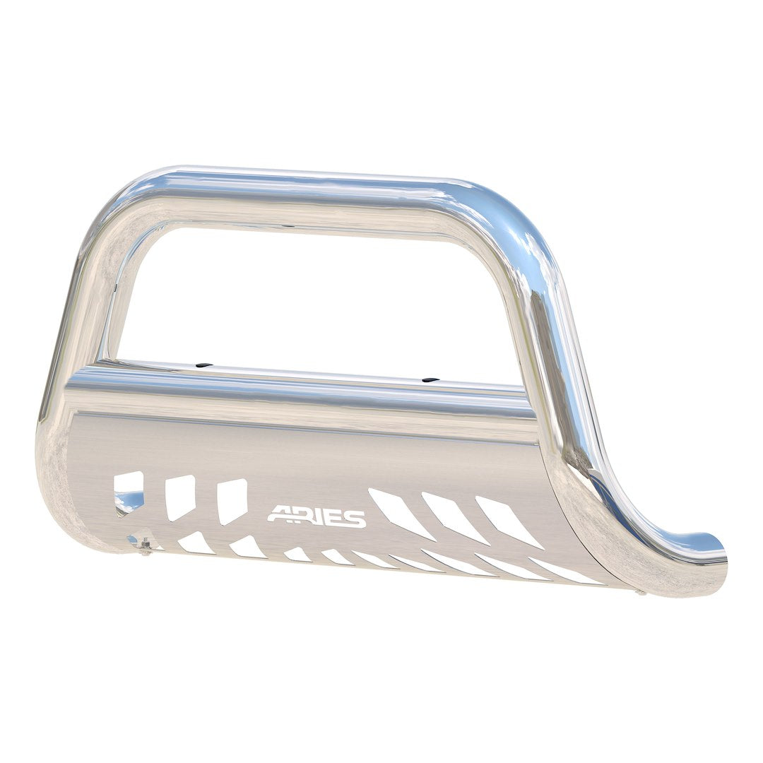 Aries 35-4017 Silverado/Sierra Polished 3-Inch Bull Bar - image 2