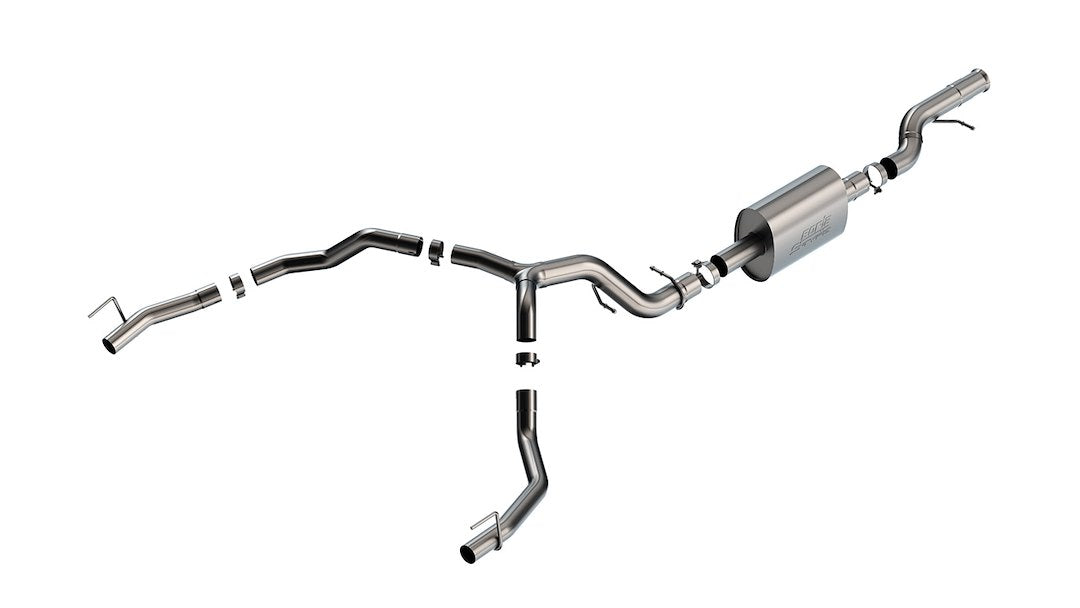 Borla 140890 Escalade S-Type Dual-Rear Cat-Back - image 1