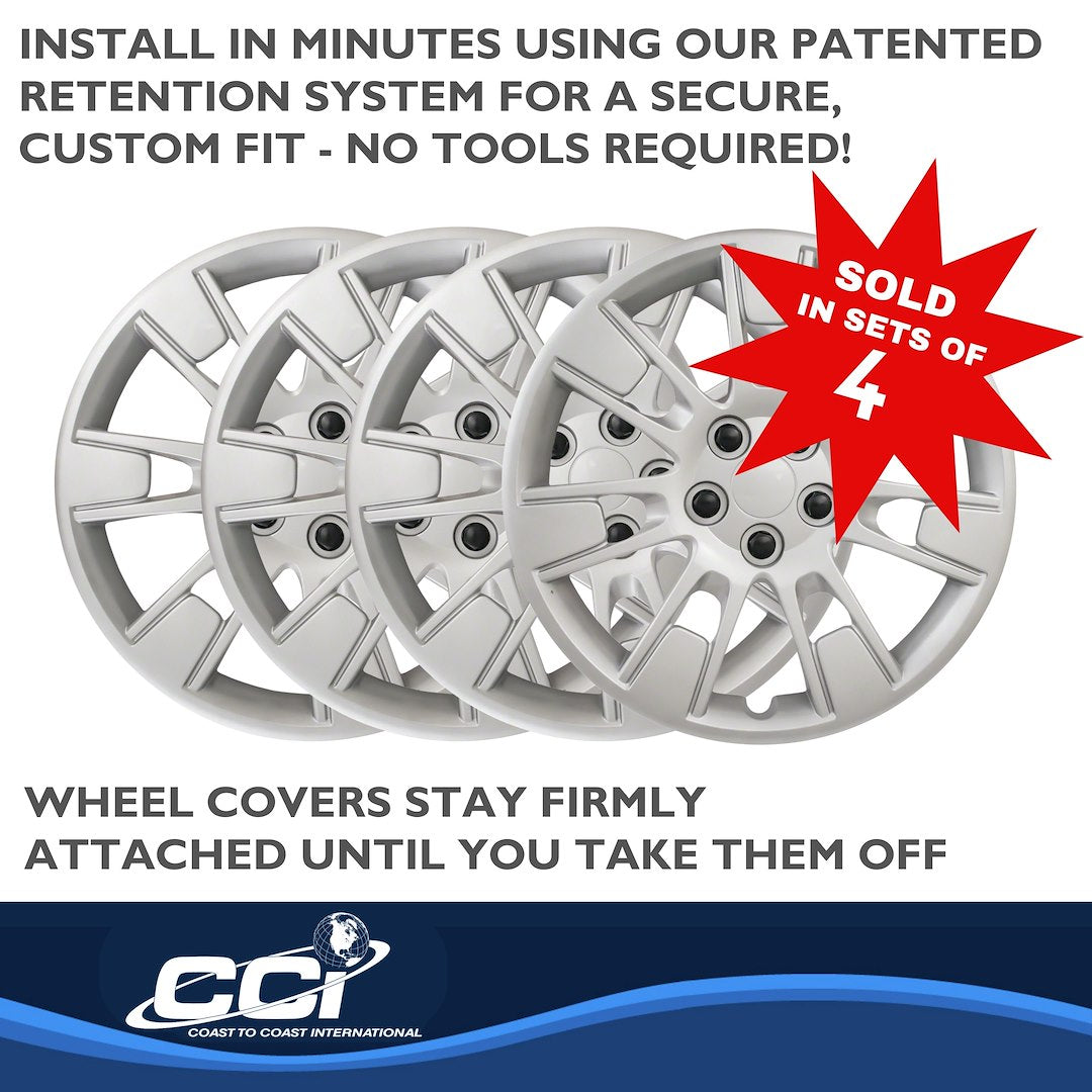 Coast To Coast 52316S Corolla 16-Inch 14-Spoke Trim Set - image 4