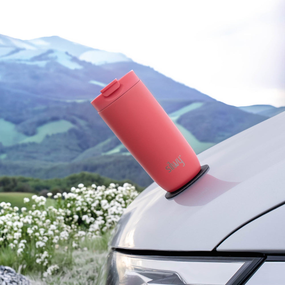 Silwy Magnetic Sy-Tc-Me Magnetic Travel Mug and Pad