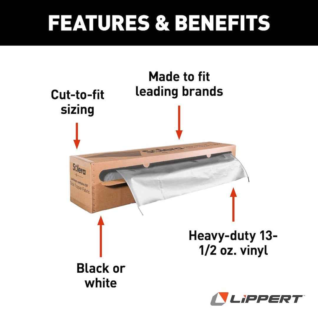 Lippert Components Awning Fabric - 50 ft – 432252